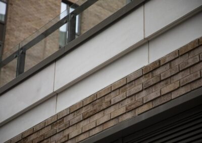 Modern balcony detail